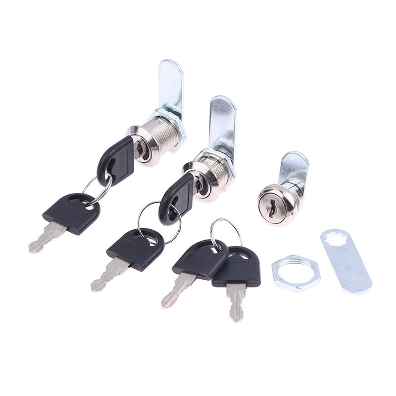 Metal Alloy Cylinder With 2 Keys Security Lock Furniture Cabinet Storage Cabinet Door Lock Desk Cabinet Lock For Home Office