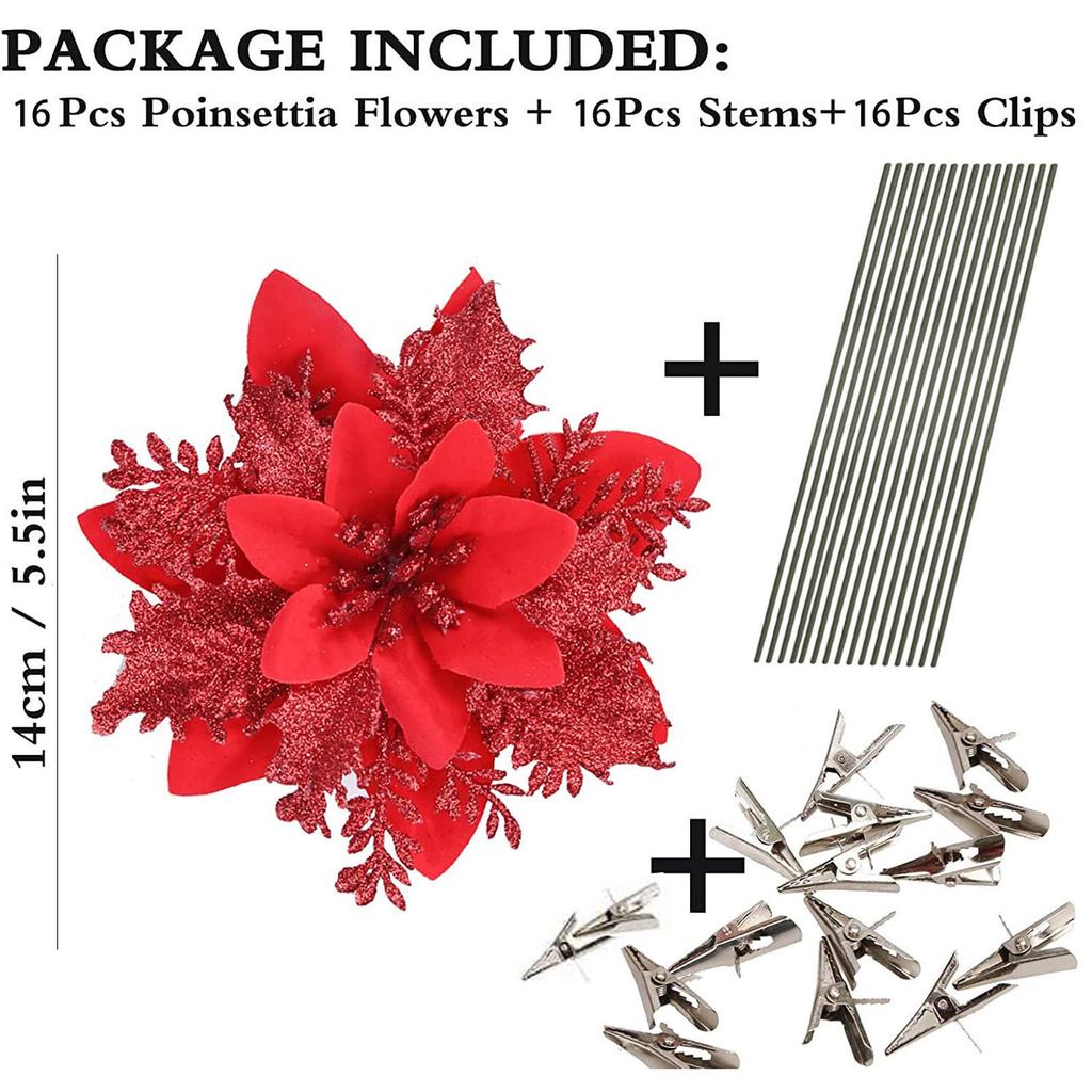 Weihnachtsbaumschmuck, Weihnachtssimulation, Blumen-Weihnachtsschmuck