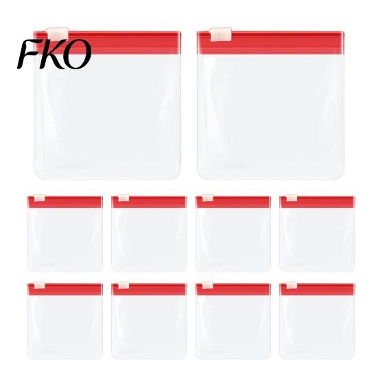 Medicine Slide Lock Bag Bags, Reusable EVA Pill Pouch, Waterproof Portable Translucent Case Pills Small Items Storage Bag, for Travel And Daily