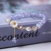 Exquisite Tulip Flower And Cute Rabbit Cherry Blossom Adjustable Bracelet For Women Trendy Party Jewelry