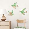 3Pcs/Set Wooden Flying Bird Wall Decoration, Farmhouse Rustic Bird Shape Wall Art, Wall Hanging Ornament for Living Room, Home, Office