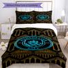 Set Copripiumino Stampato Manchester City F.C. – include 1 copripiumino e 2 federe coordinate Decorazione per camera da letto Regali di Natale