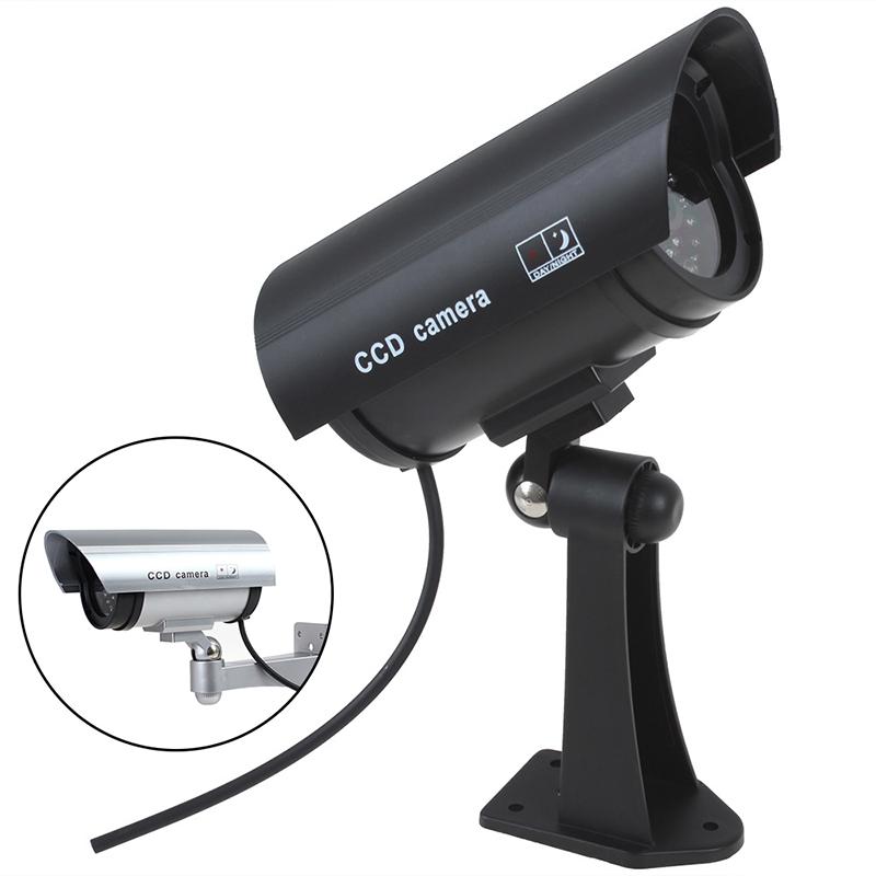 Fake Dummy Camera Bullet Shaped Waterproof Security Cctv Surveillance Camera