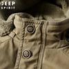 JEEP SPIRIT Men's Hooded Padded Jacket