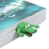 1-Piece Set 3D Shark/Cobra/Crocodile Bookmarks Plastic Material 3D Bookmarks Shark Bookmark Cobra Bookmark Crocodile Bookmark