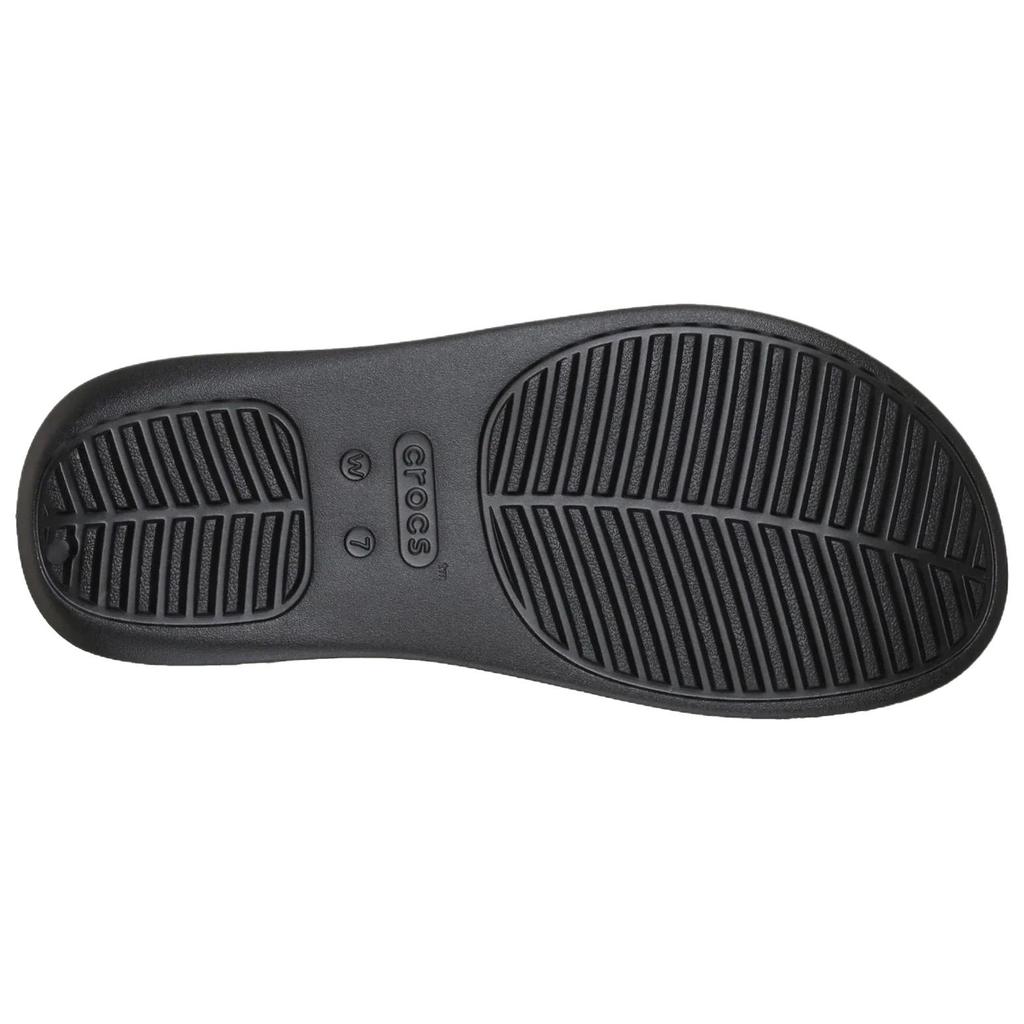 Crocs Getaway Flip Abrasion Resistant Flip Flops Women's Black 212018-001