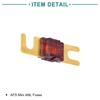ACROPIX AFS Mini ANL Fuse Auto Voice Amplifier Auto Car Vehicle Truck Motorcycle Boat 175 Amp Brown 5pcs