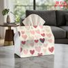 2D Flat 1pc, Tissue Box. Heart-patterned Napkin Dispenser, Reusable, Daily Desktop Tissue Storage Box. Suitable for Kitchen, Living Room, Bedroom, Bat