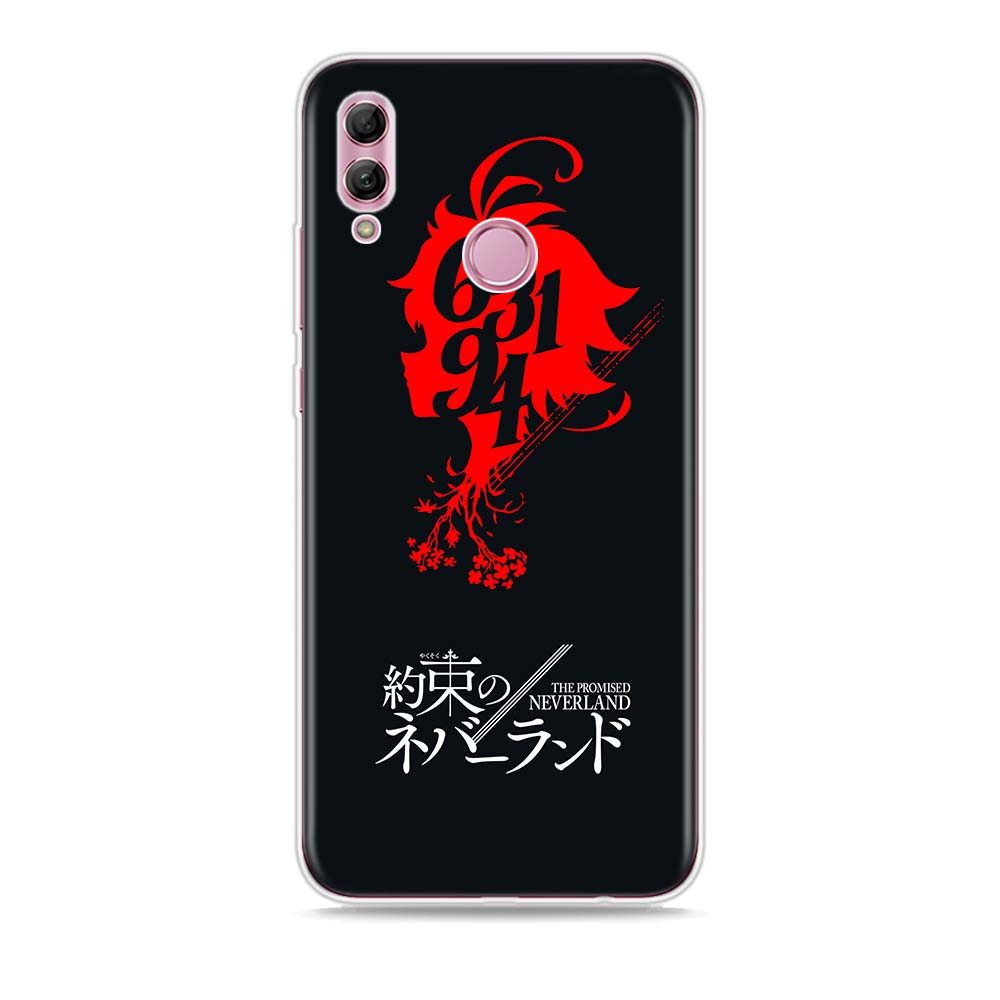 The Promised Neverland  Silicone Cover For Honor 30 30S 30i 9 10 9A 9C 9S 9N 10i 10X 9X Lite Pro 5G Phone Case