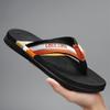 2024 Summer Brand Fashion Flip Flop Men High Quality Non-Slip Outdoor Beach Flip Flops Men Flat Casual Slippers Men