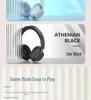 DR80 Wireless Bluetooth Headset: Silicone, Long Battery Life, Head-Mounted, Ideal for Gaming and Calls