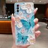 For Tecno Spark 7 Pro 8 8p 8t 9T (India) Cases Butterfly Phone Cover Spark7 7T 7Pro Bag Soft Silicone Transparent TPU Jelly Case
