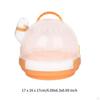 Hamster Carrier Cage Portable Small Animal Carry Winter Nest for Mice