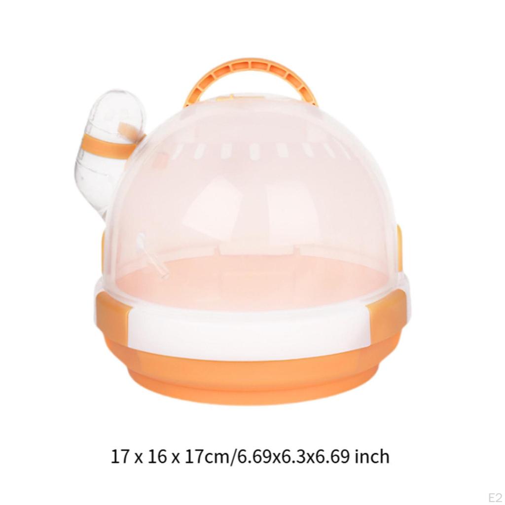 Hamster Carrier Cage Portable Small Animal Carry Winter Nest for Mice