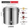 JINGRX 304 Stainless Steel Insulated Food Container