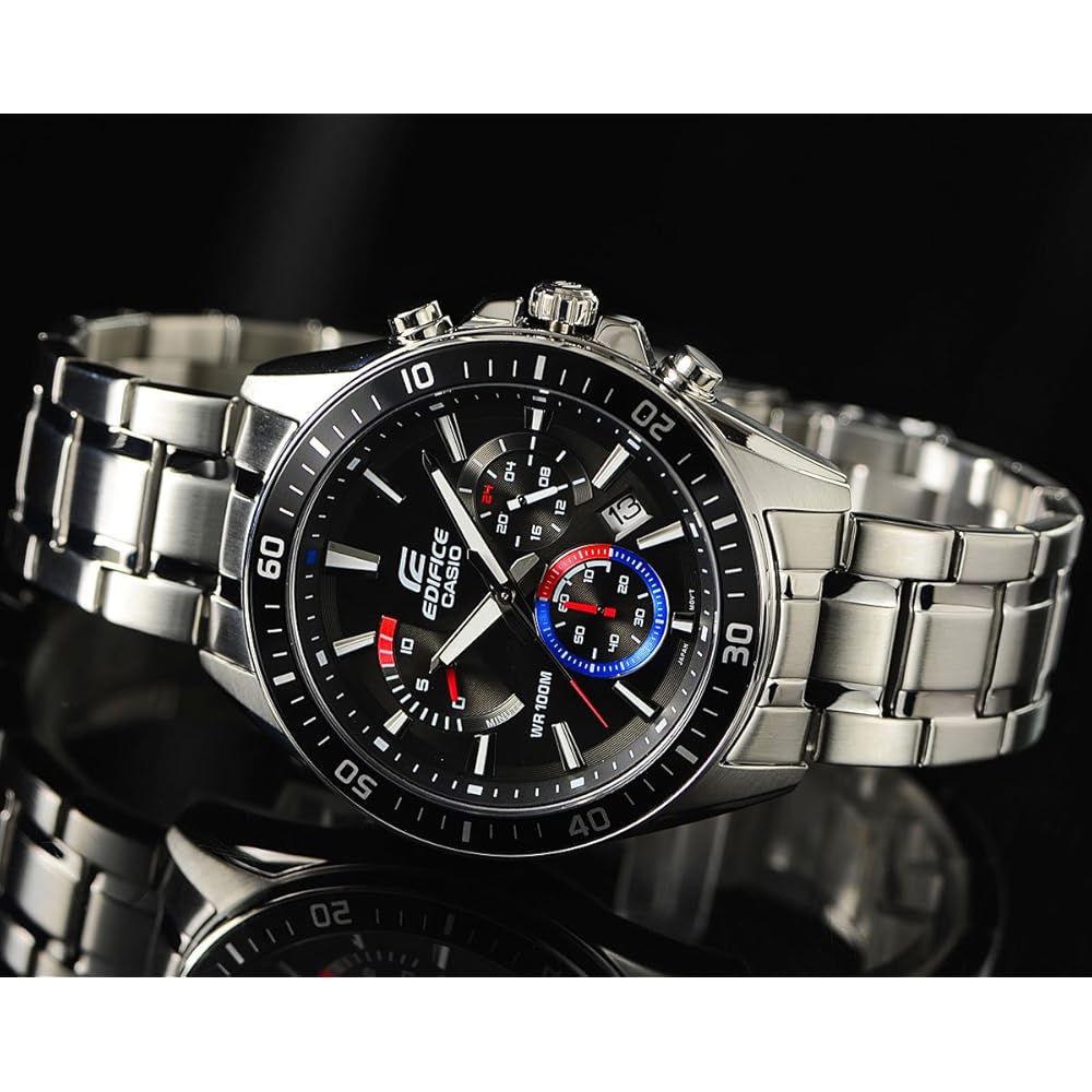 Casio Edifice EFR-552D-1A3 Men's Chronograph Watch 100m Water Resistant Stainless Steel