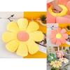 Cozy Daisy Flower Pillow Cushion For Office Chair Car Seat And Home Relaxation
