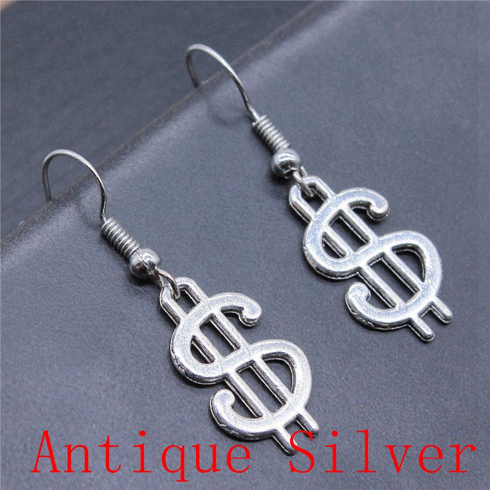 Boucles d'oreilles Symbole Om Yoga Vintage Boucles d'oreilles Mode Pour Femmes Apprêts de Fabrication de Bijoux DIY