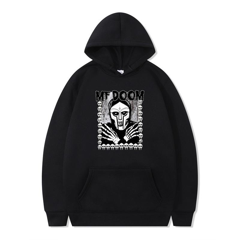 Autumn and Winter New Cartoon Print Loose Top Fashion Casual Hooded Sweater Men's and Women's Clothing