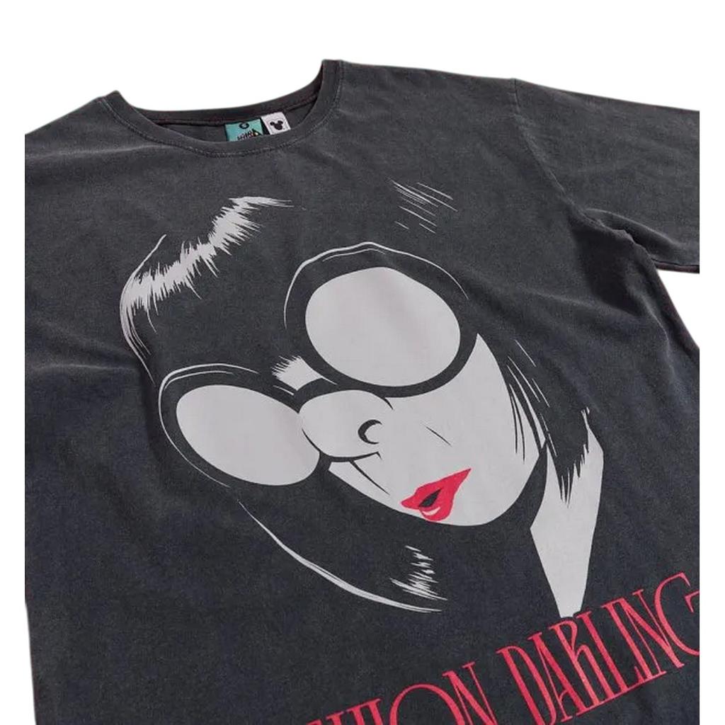 Incredibles Womens/Ladies Fashion Darling Edna Mode Washed T-Shirt Dress