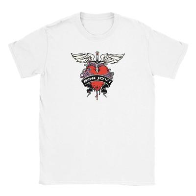 T-shirt Unisex Bon Jovi | Regalo Maglietta Vintage della Band