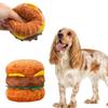 Dogs Chew Toy Pet Cats Squeak Toy Plush Toy Hamburger Boredom Dogs Chewing Toy