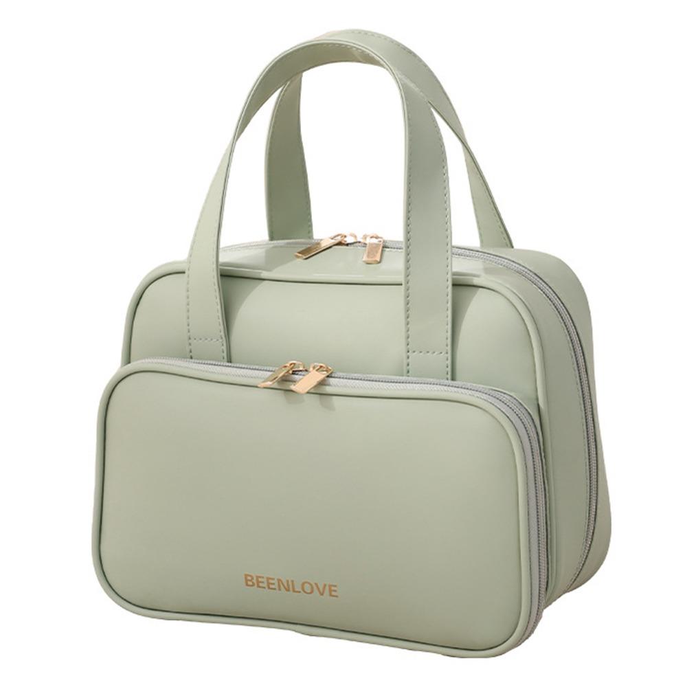 

Многофункциональные косметические сумки для хранения Большой вместимости Женские сумки для мытья Принадлежности для улицы светло-зеленый