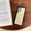 Soft Border Shockproof Full Anti-Drop  Magnetic Coverage Simple Down Jacket Samsung S22 S23 S24Ultra Suitable Phone Cases