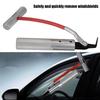 Professional Grade Steel Blade Glass Cutting Tool Windshield Broach Tool  For Car Windshield