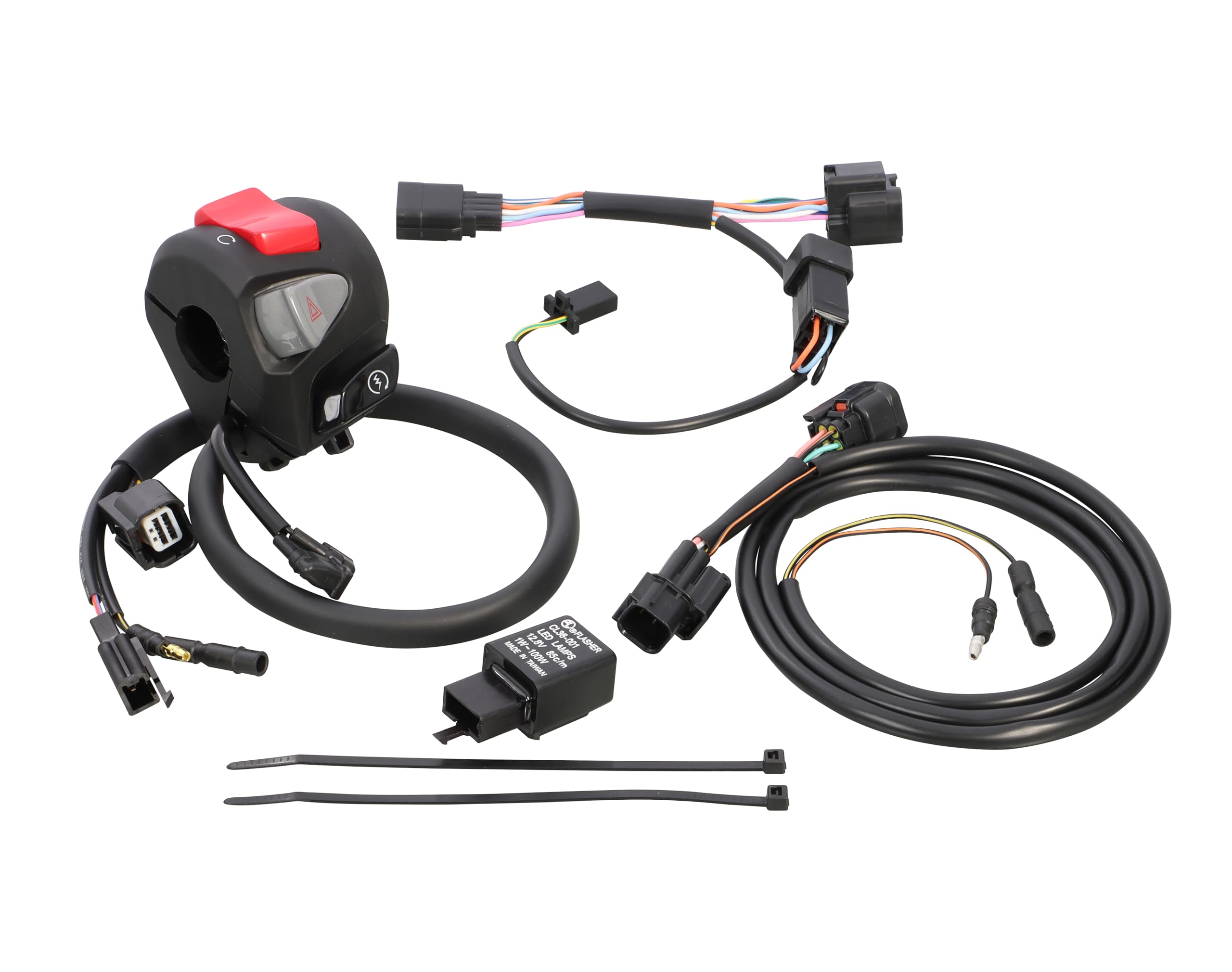 

Переключатель KITACO R с функцией аварийной сигнализации, функция аварийного отключения CT125 Hunter Cub (JA65) 756-1471200