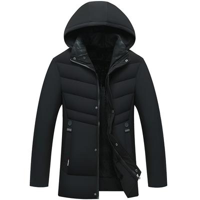 Winter Warm Cotton Jacket for Men, Middle-aged and Elderly, Winter Clothing, Cotton Jacket, Thick Business Casual Jacket