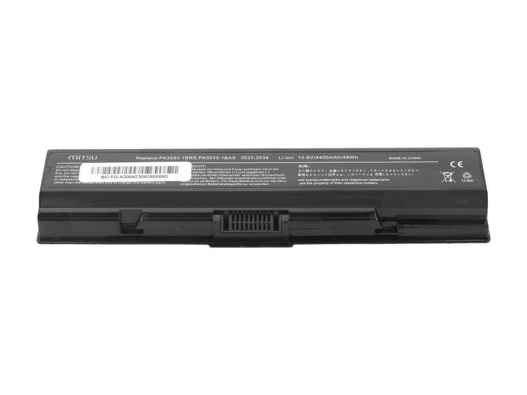 Pa3534U-1Brs Battery For Toshiba A200 A300 L300