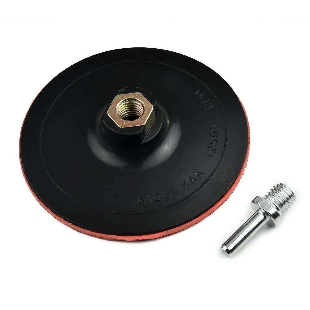 All Purpose Sanding Discs Kit for Efficient Material Sanding with 10pcs Mixed Grit Sandpapers Backing Pad & Drill Adapter