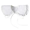 Detachable Ruffled Collar False Collar For Little Girls Easy And Simple To Wear Lacup Tied Decorative Collar For Student