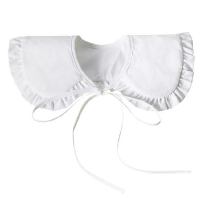 Detachable Ruffled Collar False Collar For Little Girls Easy And Simple To Wear Lacup Tied Decorative Collar For Student