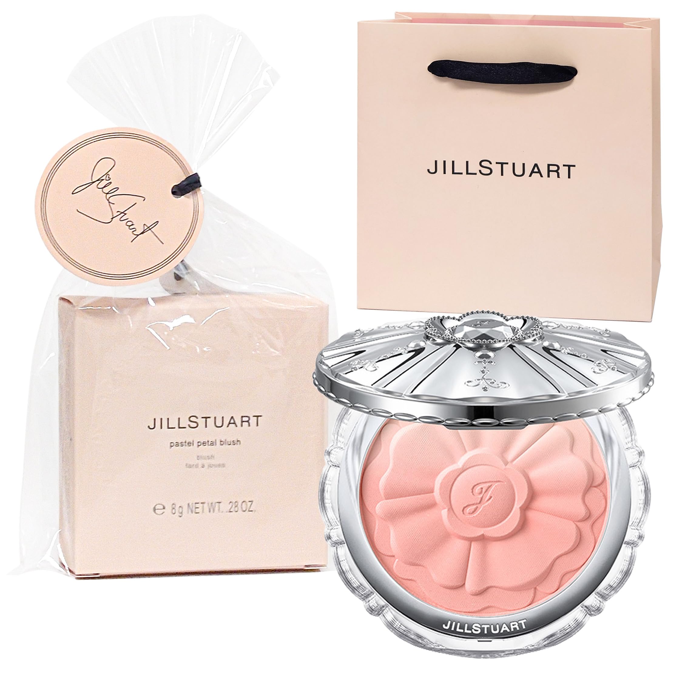 

Wrapping JILL STUART Pastel Petal Blush Apricot Cheek Birthday Shopper Included [Gift Available] (#01 Daisy) 8g, Makeup, Cosmetics, Gift,