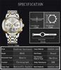 LIGE Waterproof Man Wristwatch Men's Watch Quartz Stainless Steel Band Chronograph Calendar Luxury Watches Relogio Masculino