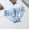 Plus Size Women's Pure Cotton Cartoon Briefs - Antibacterial, Breathable, Unisex, Four-Corner Design