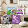1pc G-Gabbys Dollhouse Pillow Case Square Bedroom Sofa Leisure Comfort Cushion Car Living Room Home Decoration