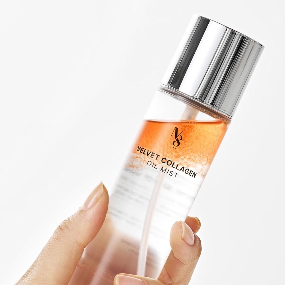 Number Eight Velvet Collagen Oil Mist Radiance High Moisturizing Nutrition, 2 Pieces, 100ml