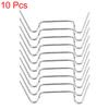 Motoforti Universal Headlight Bulb Spring Clips Motorcycle Fastener Spring Clip for Round Headlight Square Replacement 5pcs