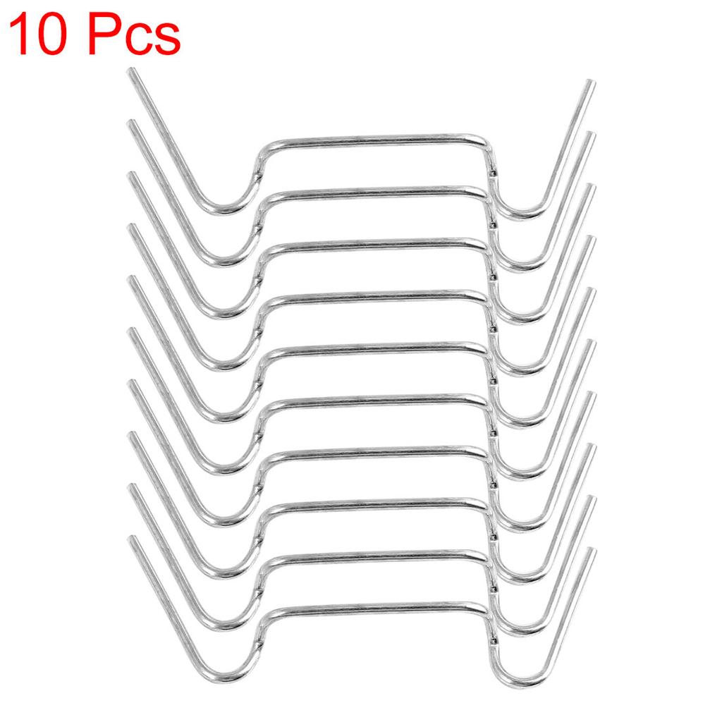 Motoforti Universal Headlight Bulb Spring Clips Motorcycle Fastener Spring Clip for Round Headlight Square Replacement 5pcs