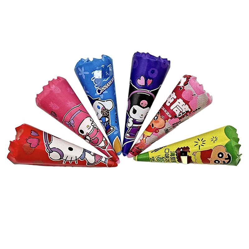 6 szt./zestaw Akcesoria Miniaturowe do Domku dla Lalek Mini Lody Symulacja Słodki Wafel Model Jedzenia Do Dekoracji Domku dla Lalek