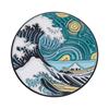 Retro Cartoon Fabulous Cat Waves Brooch Decorative Alloy Pin For Creative Styles Fashion