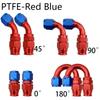 2Pcs Hose End Connector Adapter Cold Water Pipe Fuel Pipe Hose End Connector AN4 6 8 10 12 Straight Type 0 ° 45 ° 90 ° 180 °