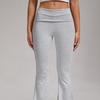 Women's Low-Waist Flared Yoga Pants - Casual Exercise Sportswear, European & American Style, High-Waisted Wide-Leg Design.