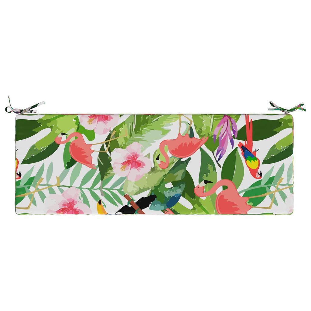 2 Piece Bench Cushion Set SOEST 2 Pcs 100percent  Polyester Multicolor