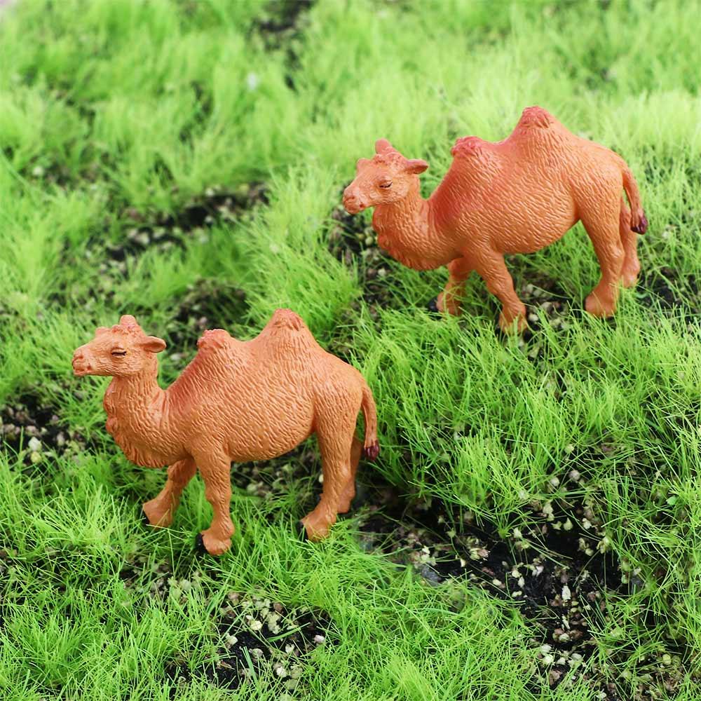 Desert DIY Accessories Camel Model Glass Decor Home Decoration Miniature Figurines Fairy Garden