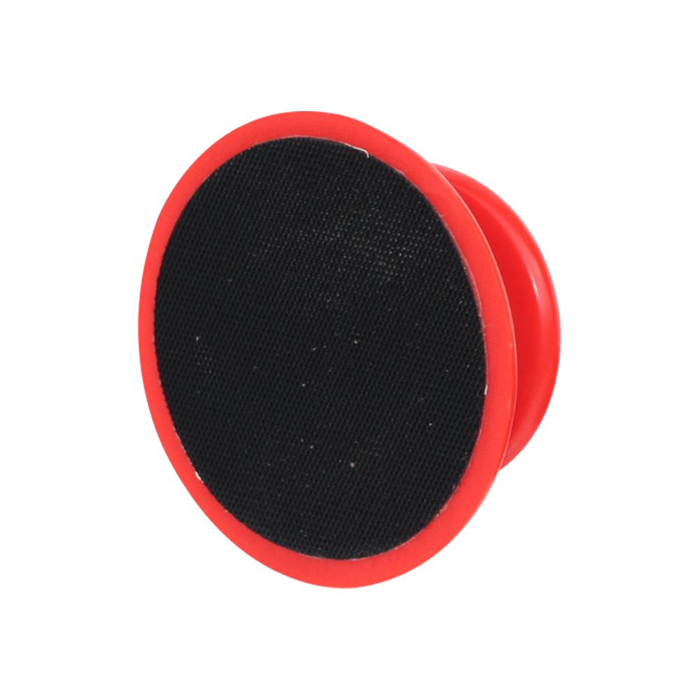 4 Inch Car Wax Applicator Pads Set with Red Handle Soft Sponge Applicators Foam Wax Pad  for Polishing and Cleaning Cars