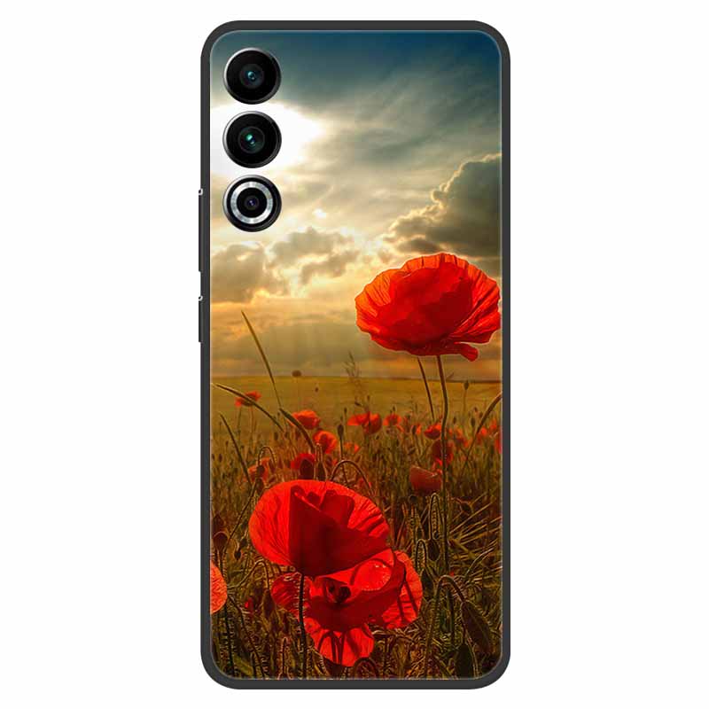 For Meizu 20 Case 6.55" Capa Silicone Painted Soft Black Cover for Meizu 20 2023 Covers Para Meizu20 Coque TPU Protective Shells